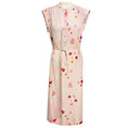 Load image into Gallery viewer, Raquel Allegra Petal Pink Silk Flower Jacquard Zaire Dress
