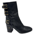 Load image into Gallery viewer, Laurence Dacade Black Achille Dorada Leather Boots