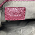 Load image into Gallery viewer, Chloe Burgundy Grained Calfskin Leather Large Marcie Satchel Bag