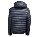 Load image into Gallery viewer, Herno Navy Blue / Brown Reversible Zip Front Lightweight Puffer Jacket