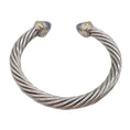 Load image into Gallery viewer, David Yurman Sterling / 14K Classic Cable Bracelet
