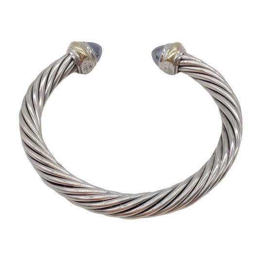David Yurman Sterling / 14K Classic Cable Bracelet