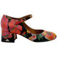 Load image into Gallery viewer, Laurence Dacade Black / Multi Floral Philomene Mary Jane Pumps