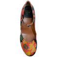 Load image into Gallery viewer, Laurence Dacade Black / Multi Floral Philomene Mary Jane Pumps