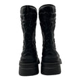 Load image into Gallery viewer, Valentino Black Atelier 03 Rose Edition Water Resistant Rubber Rain Boots
