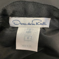 Load image into Gallery viewer, Oscar de la Renta Black Flared Silk Taffeta Skirt