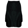 Load image into Gallery viewer, Oscar de la Renta Black Flared Silk Taffeta Skirt