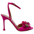 Load image into Gallery viewer, Valentino Pink Patent Archive Wild Flower Leather Sandals