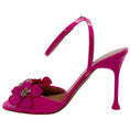 Load image into Gallery viewer, Valentino Pink Patent Archive Wild Flower Leather Sandals