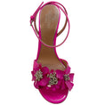 Load image into Gallery viewer, Valentino Pink Patent Archive Wild Flower Leather Sandals