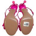 Load image into Gallery viewer, Valentino Pink Patent Archive Wild Flower Leather Sandals