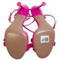 Load image into Gallery viewer, Valentino Pink Patent Archive Wild Flower Leather Sandals