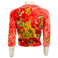 Load image into Gallery viewer, Libertine Coral Multi Embellished Knit Cardigan Sweater with Pearl Buttons
