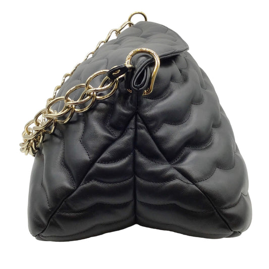 Chloe Black Leather Medium Juana Shoulder Bag
