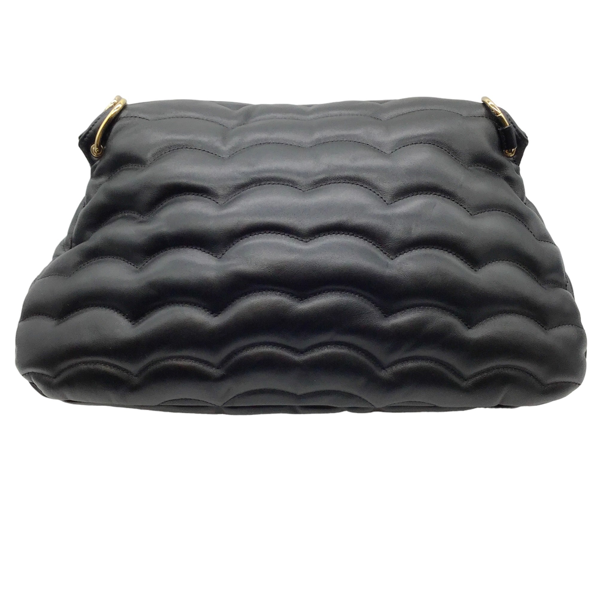 Chloe Black Leather Medium Juana Shoulder Bag