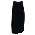 Load image into Gallery viewer, Alaia Black Wool Stretch Knit Maxi Skirt