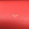 Load image into Gallery viewer, Celine Red Grained Leather The Mini Belt Bag
