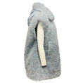 Load image into Gallery viewer, Moncler Light Blue Archard Reversible Faux Fur and Nylon Vest