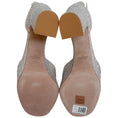 Load image into Gallery viewer, Valentino Crystal Embellished Platform Peep Toe Pumps