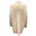 Load image into Gallery viewer, Peserico Beige / Cream Oversized Knit Cardigan Sweater