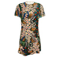 Load image into Gallery viewer, Valentino Multicolor Short Sleeved Floral Embroidered Lace Mini Dress