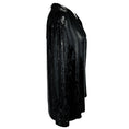 Load image into Gallery viewer, Sally LaPointe Black Sequined Striped Blouse