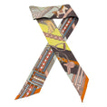 Load image into Gallery viewer, Hermes Multi Equestrian Print Silk Twilly Scarf