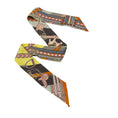 Load image into Gallery viewer, Hermes Multi Equestrian Print Silk Twilly Scarf