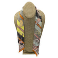 Load image into Gallery viewer, Hermes Multi Equestrian Print Silk Twilly Scarf