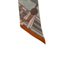 Load image into Gallery viewer, Hermes Multi Equestrian Print Silk Twilly Scarf