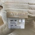 Load image into Gallery viewer, Alaia Ivory Ruffled Sleeveless Scoop Neck Silk Knit Dress
