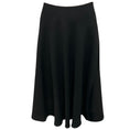 Load image into Gallery viewer, Prada Black Flared Crepe Skirt