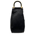 Load image into Gallery viewer, JW Anderson Black Two Way Leather Handbag with Mixed Metal Hardware