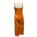 Load image into Gallery viewer, Understated Leather Tan Lamb Leather Jumpsuit