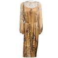Load image into Gallery viewer, Zimmermann Beige Multi Printed Silk Chiffon Midi Dress