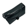 Load image into Gallery viewer, Judith Leiber Vintage Black Embossed Leather Mini Evening Bag with Crystal Bird Embellishment