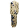 Load image into Gallery viewer, Erdem Beige / Blue Long Sleeved Beaded and Sequined Gown / Formal Dress