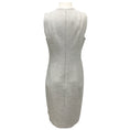 Load image into Gallery viewer, Akris Gravel Grey Sleeveless Wool Sheath Dress