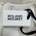 Load image into Gallery viewer, Roland Mouret Cream Long Sleeve Boucle Midi Dress