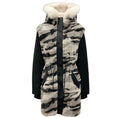 Load image into Gallery viewer, Mackage Grey Suri Camo Rabbit Fur Parka Coat