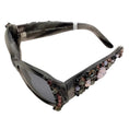 Load image into Gallery viewer, Chanel Grey Crystal Bijou Numero 2 Sunglasses