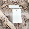 Load image into Gallery viewer, Zimmermann Pink Snake Print Tie Waist Dress
