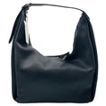 Load image into Gallery viewer, Toteme Black Grained Leather Belt Hobo Bag