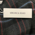 Load image into Gallery viewer, Veronica Beard Black Multi Martine Dickey Coat with Scarf