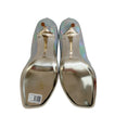 Load image into Gallery viewer, Bruno Frisoni Silver Holographic Leather Pumpette Pumps