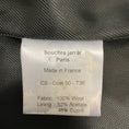 Load image into Gallery viewer, Bouchra Jarrar Black Button Front Mid Length Wool Coat