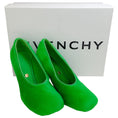 Load image into Gallery viewer, Givenchy Absynthe Green Shearling Show Pumps