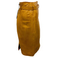 Load image into Gallery viewer, Ralph Lauren Light Brown Distressed Leather Skirt with Belt