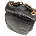 Load image into Gallery viewer, Chanel Vintage 1990's Black Patent Leather Mini Crossbody Bag