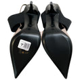 Load image into Gallery viewer, Bruno Frisoni Nude Patent / Black Pointy Tonic Slingback Pumps